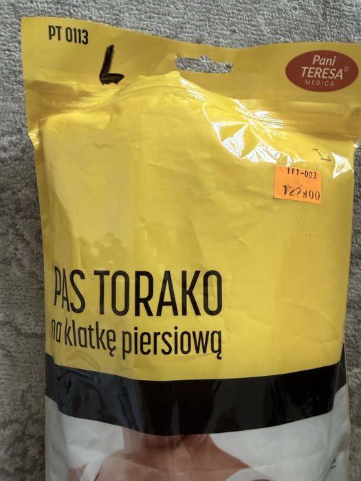 Pas torako na klatke piersiowa rozmiar L