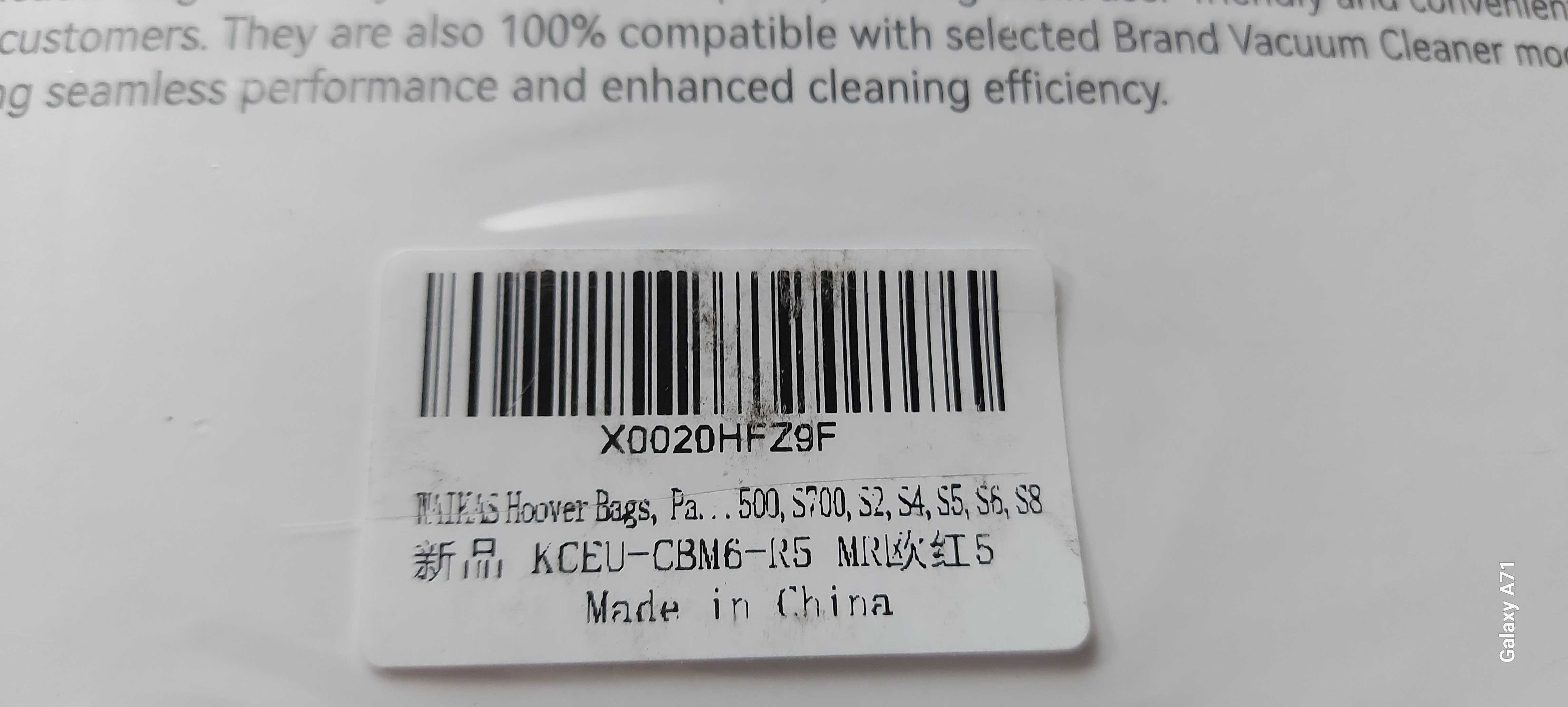 Worki do odkurzacza WaikAs 3D Efficiency 5 szt. Do Miele FJM/GN