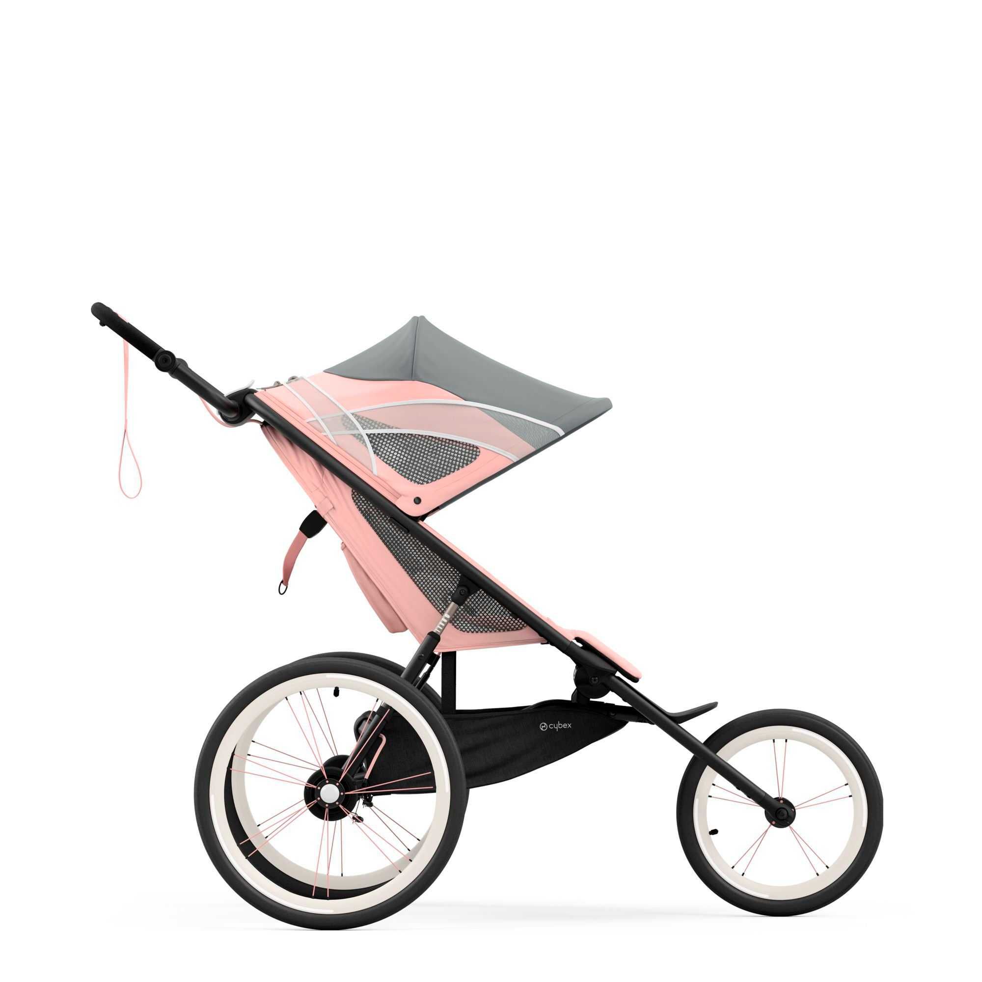 Cybex Avi Silver Pink wózek dziecięcy biegowy joggingowy