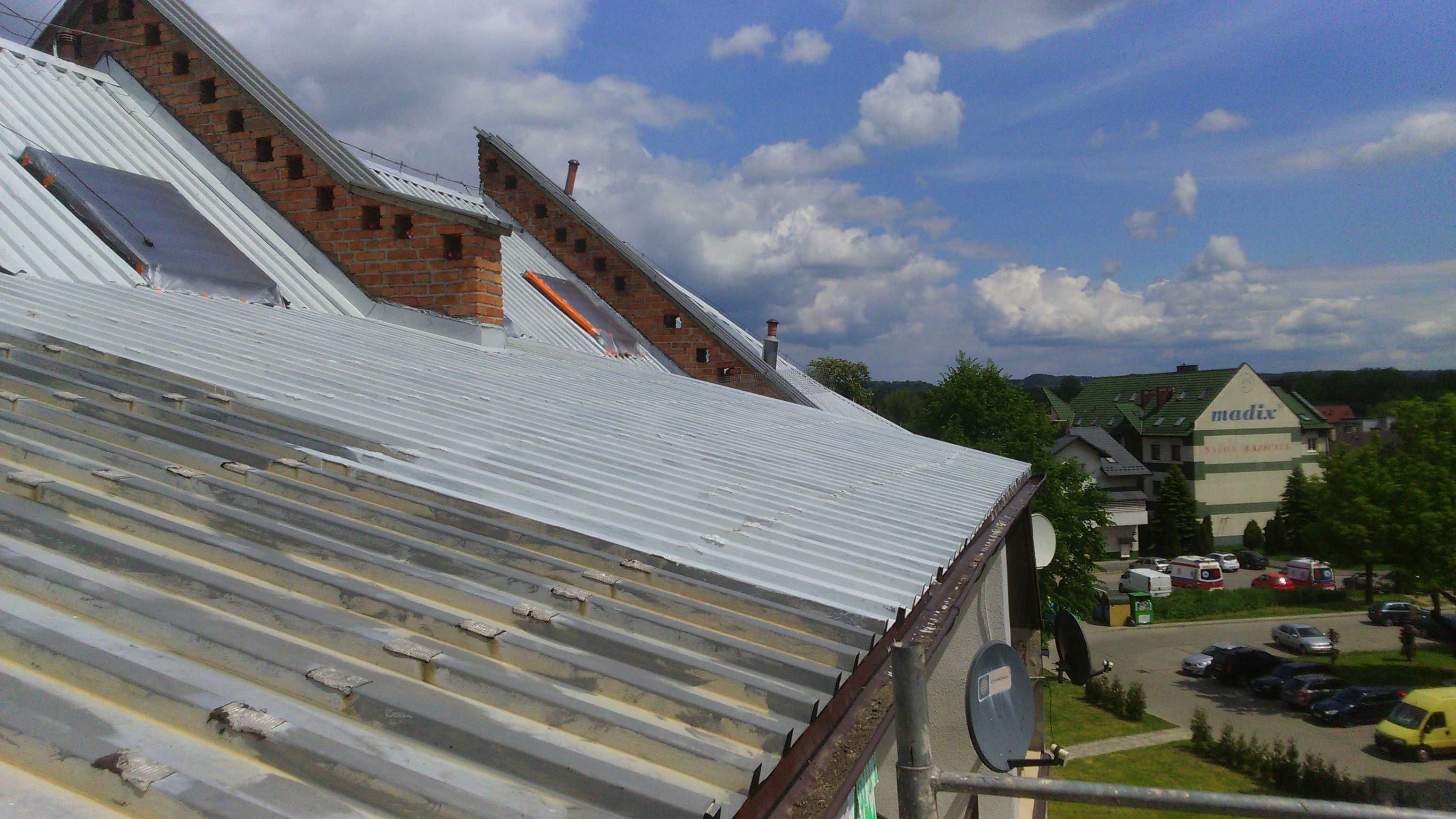 Malowanie dachów Alpin Szostek Węgierska Górka Ujsoły Żabnica Milówka