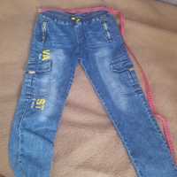 Тоненькі літні джинси 146-152