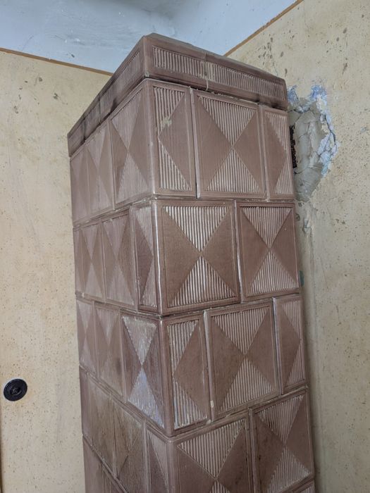 Автентична кахельна піч, п'єц 30х років ХХ ст фабрики Левинського