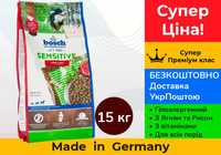 Корм для собак Бош Сенсетив (ягня та рис) • 15 кг • Німеччина •