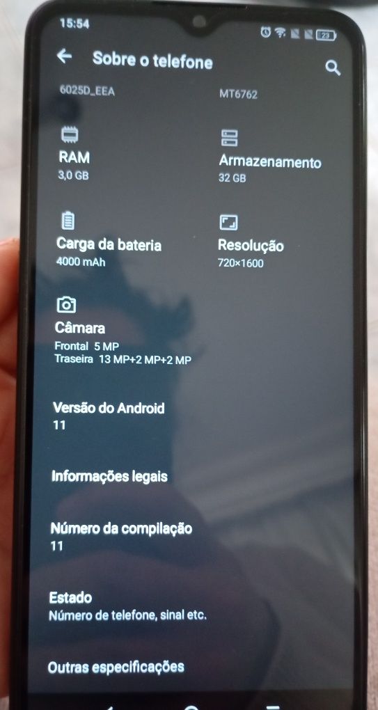Telemóvel Alcatel S1 6025D