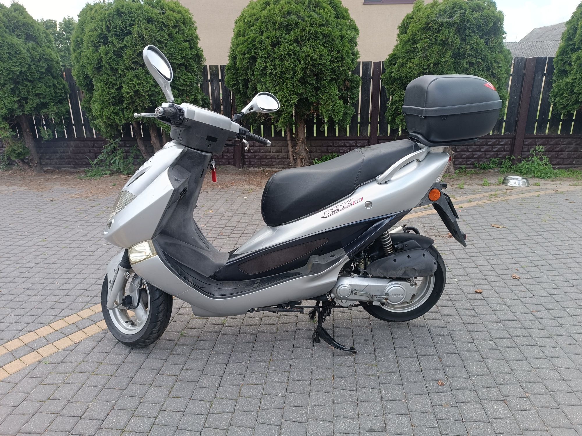 Kymco 8S 2t zamiana zamienię motocykl quad cross prl auto bus