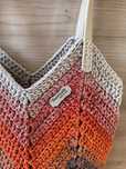 Torebka damska tulipan ręcznie wykonana na szydełku handmade