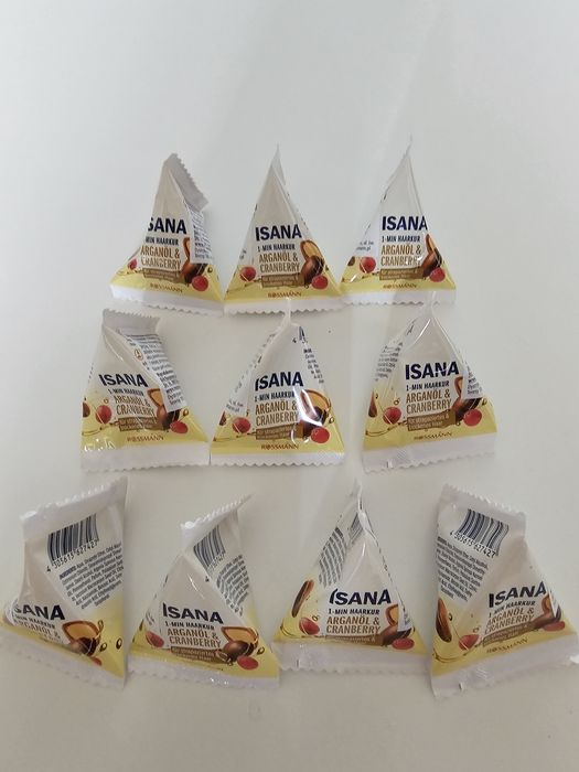 10 x odżywka Isana olejek arganowy i żurawina