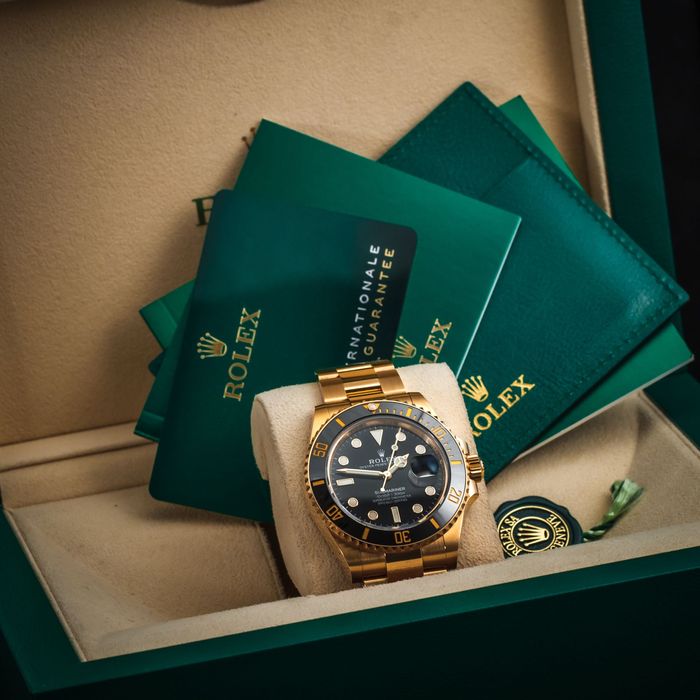 Rolex Submariner Date 41 złoto żółte