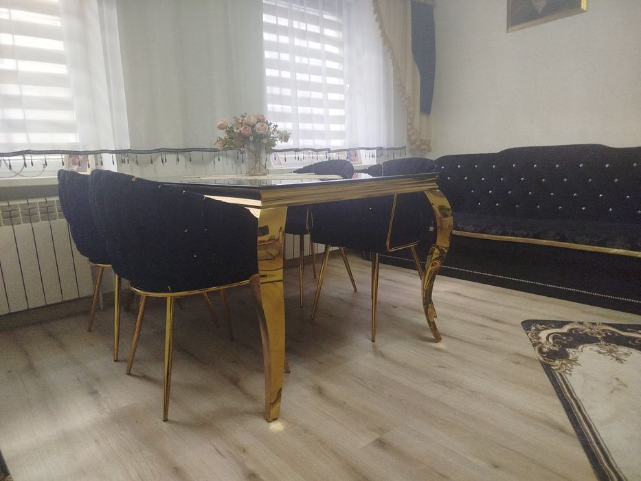 krzesła glamour 4 sztuk