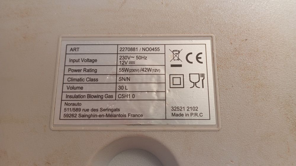 Geleira auto Norauto