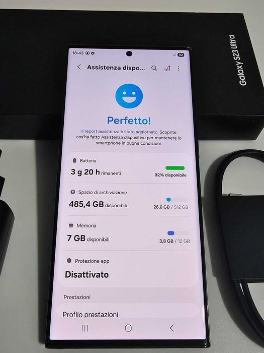 Samsung S23 Ultra 512gb. Muito bom. Tudo de origem.
