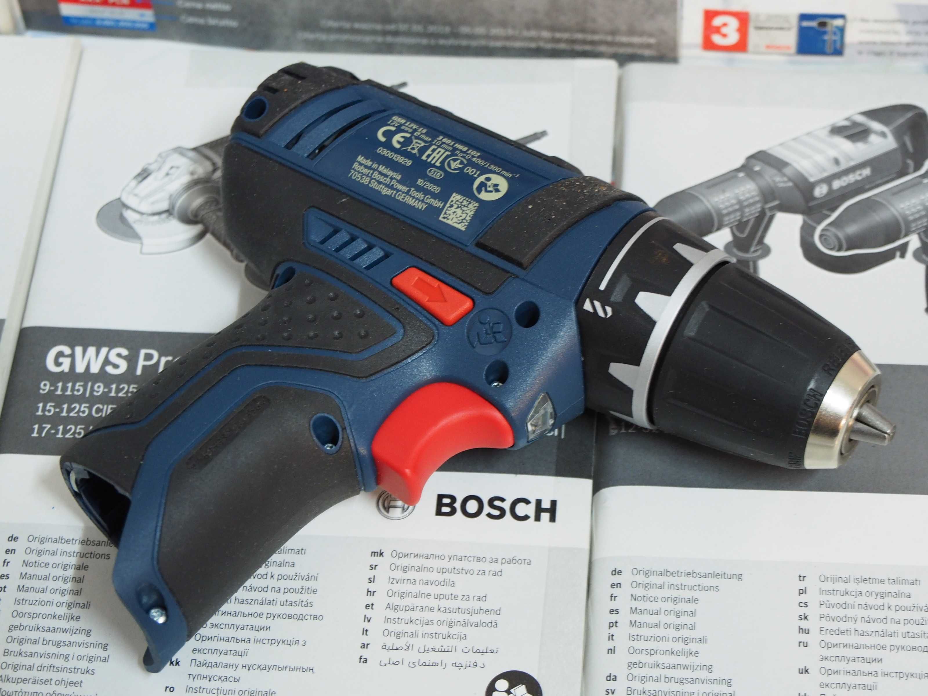 BOSCH GSR 12V-15 wkretarka korpus 12v 10,8v bez bateria