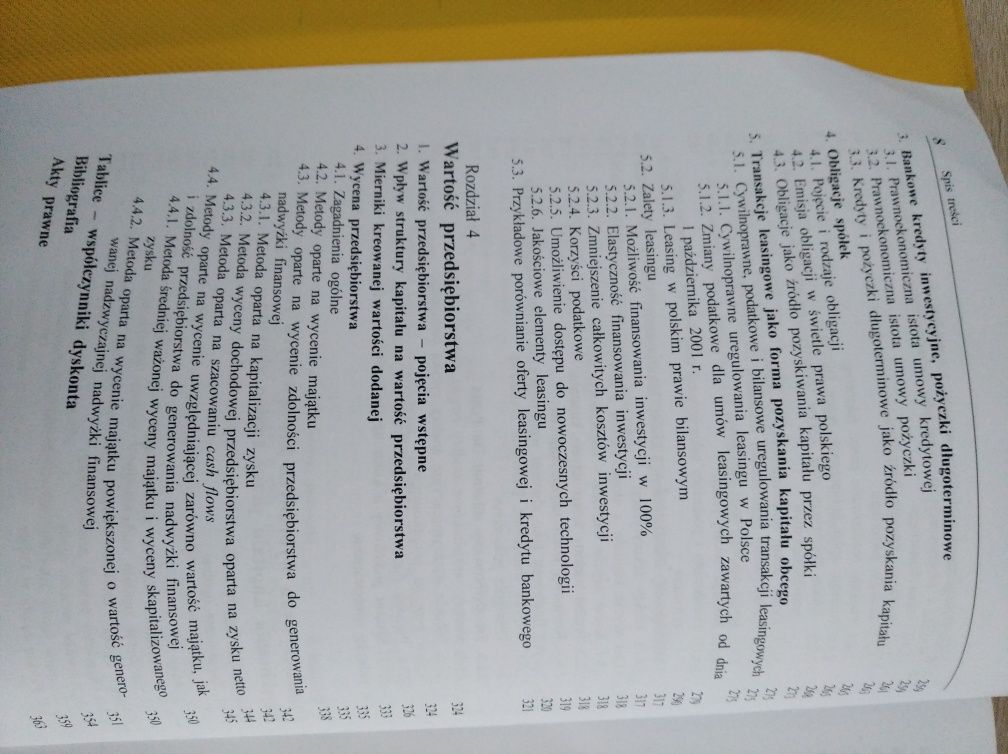 finanse spółki akcyjnej Ostaszewski Janusz