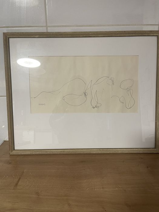 Rysunek ołówkiem akt nr 5