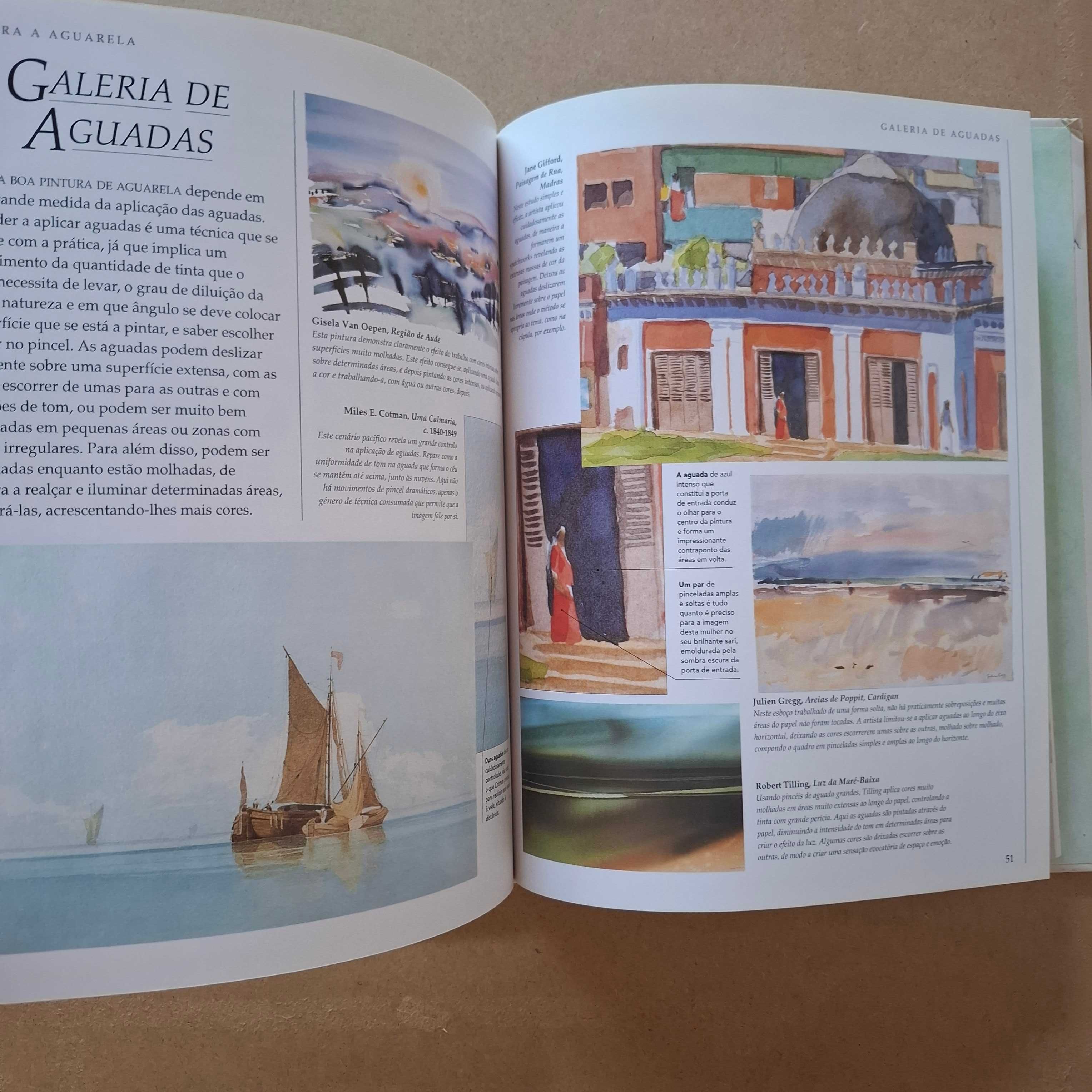 "Introdução à pintura a Aguarela" de Ray Smith