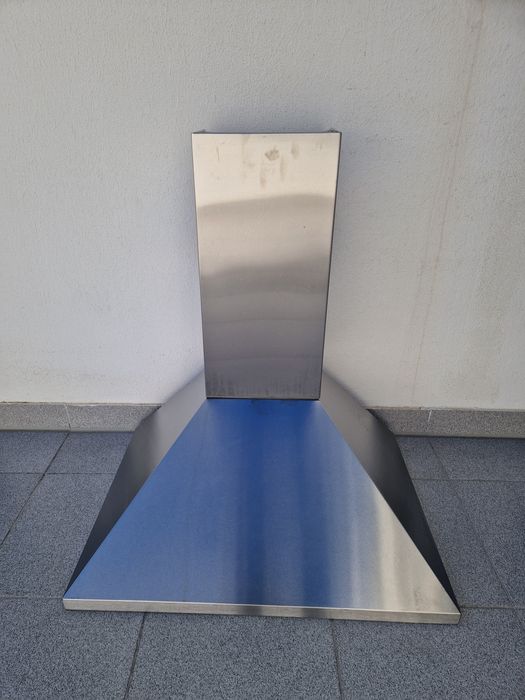 Chaminé em inoxidável.