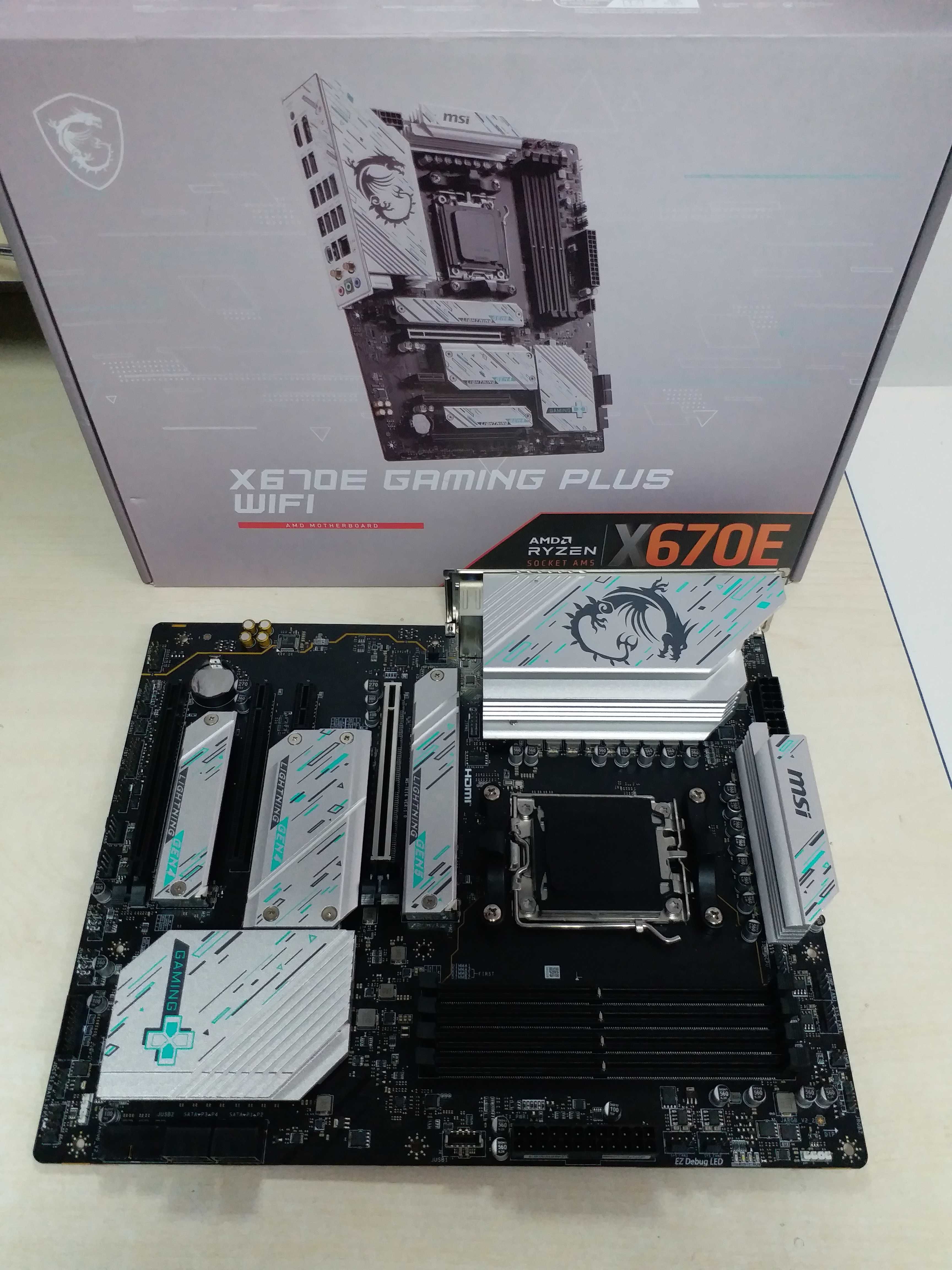 Топ плата MSI X670E Gaming Plus WiFi