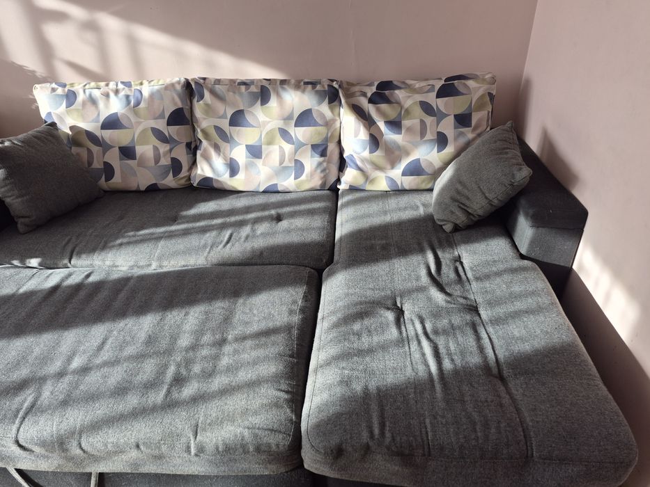 Narożnik z funkcją spania