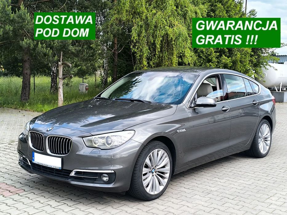 BMW 5GT Niski przebieg automat navi kamera skóra serwisowany
