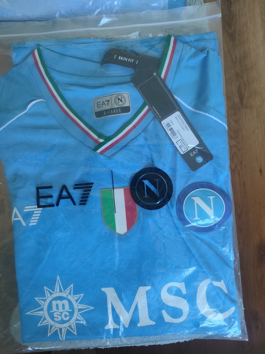 Koszulka EA7 SSC Napoli rozm.S