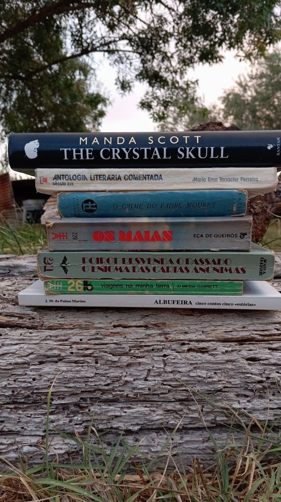 Livros romances etc para despachar