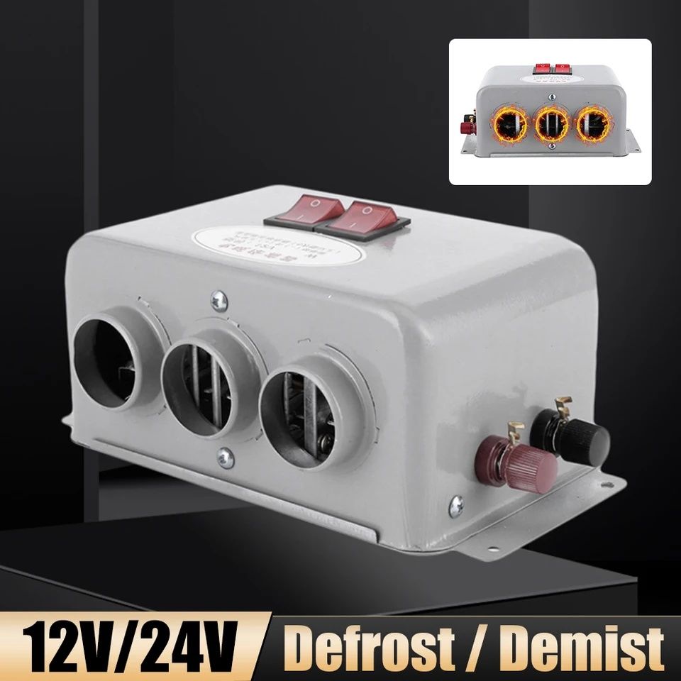 Aquecedor e desembaciador eléctrico (Autocaravana / Campervan)