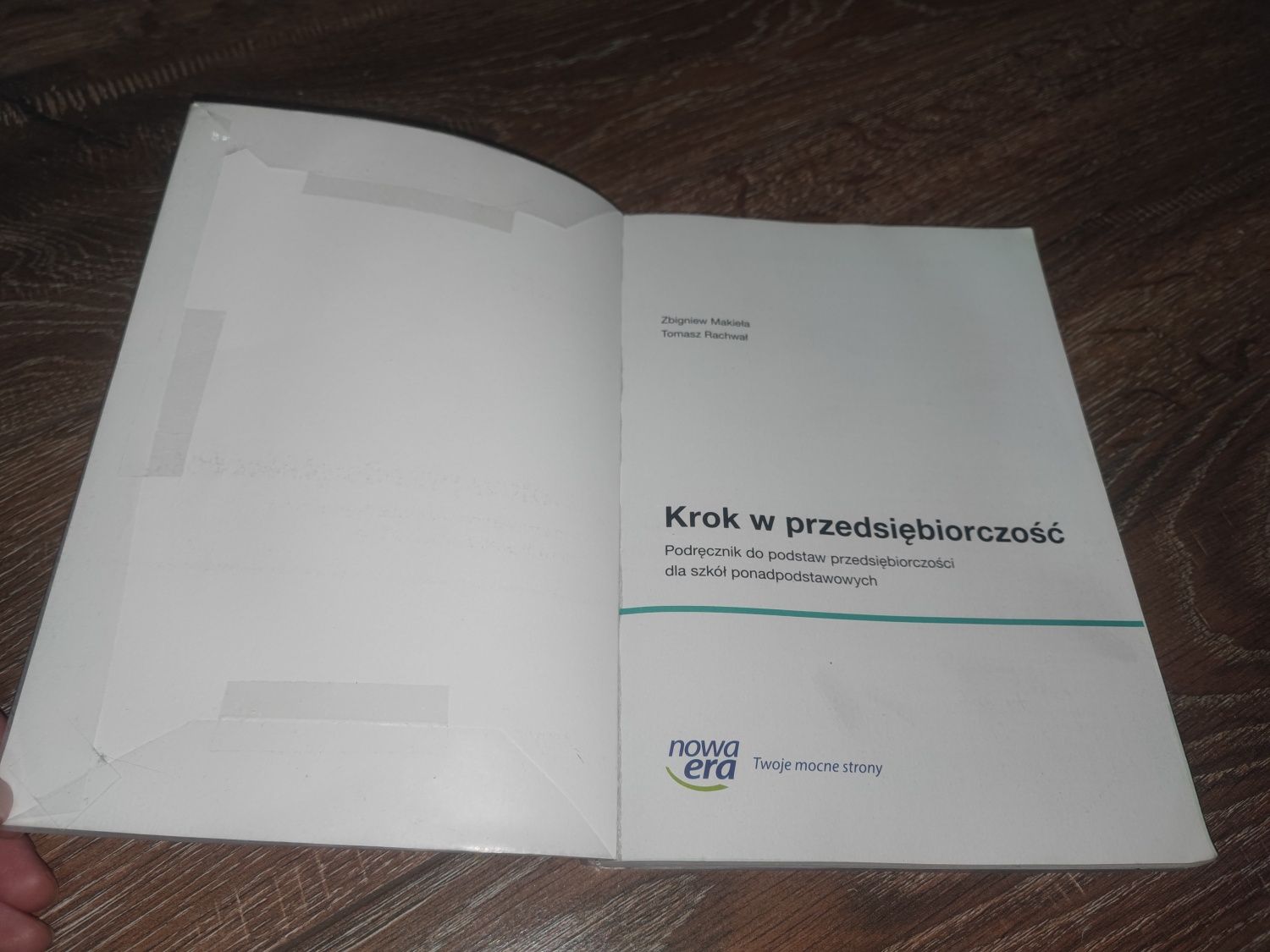 Krok w przedsiębiorczość Nowa Era zakres podstawowy