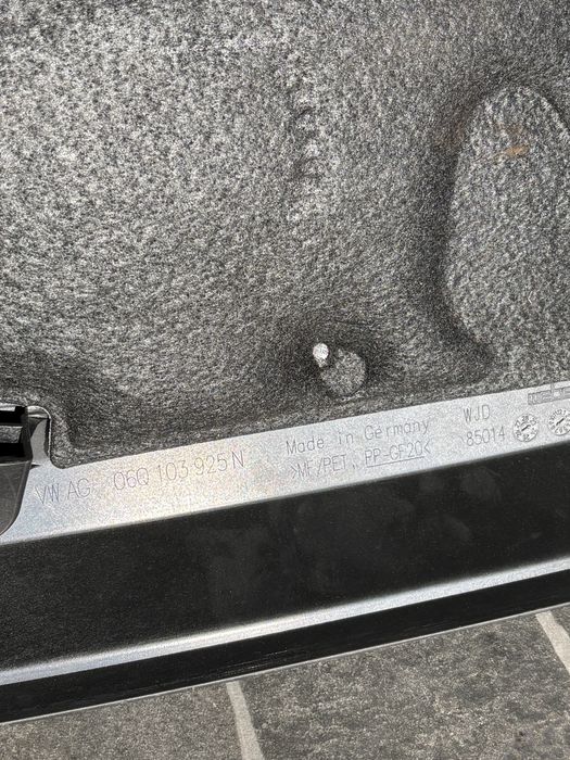 Tampa motor Vw Golf MK8, Gti, Clubsport, R