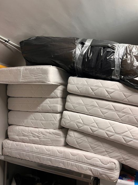 Materace 6 szt. 80x200cm