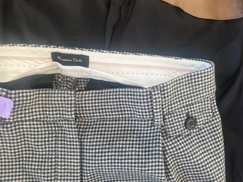 Massimo Dutti garnitur ze spodniami kratka S 36 stan bardzo dobry