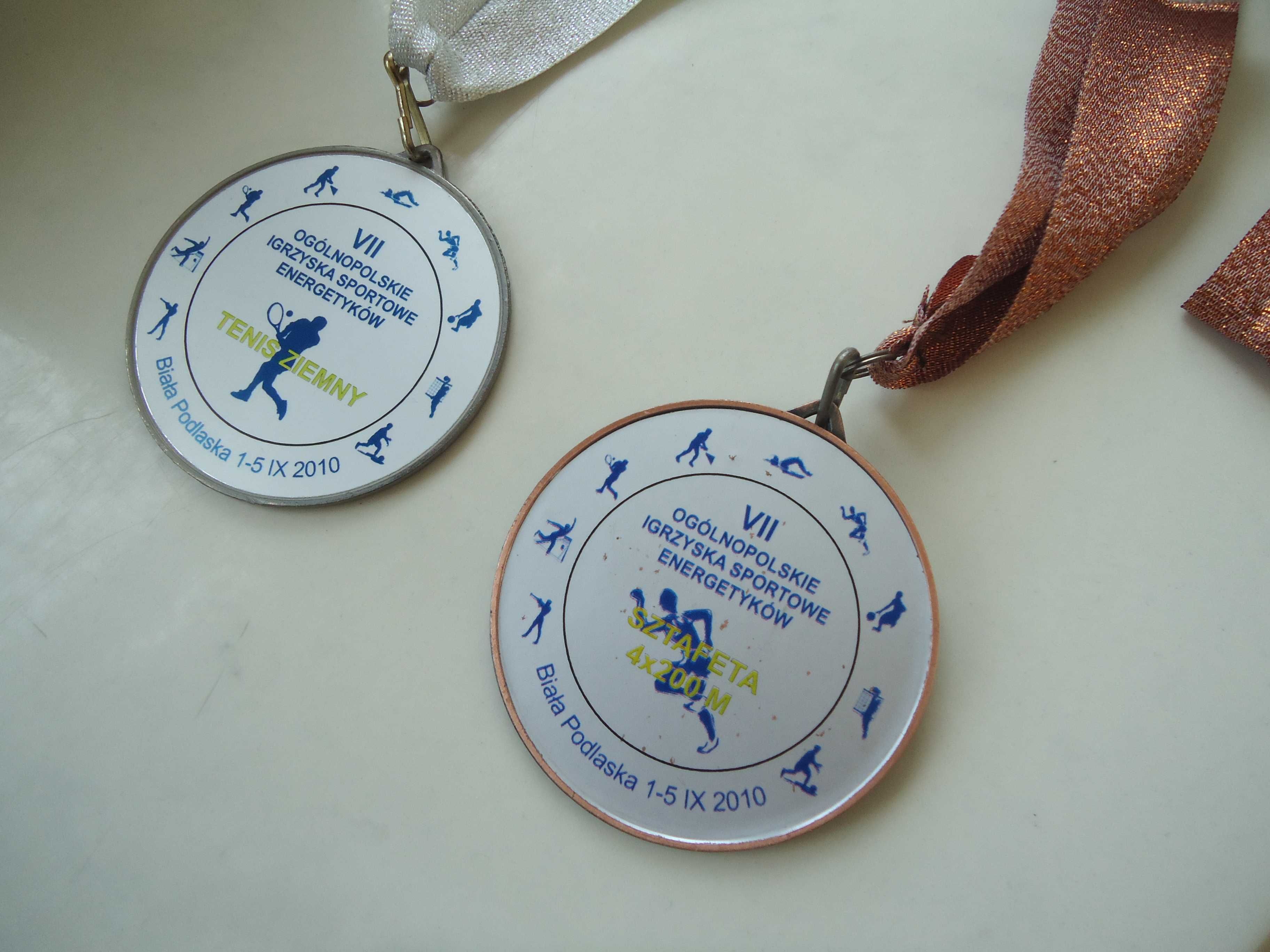 Medal medale tenis bieg bieganie