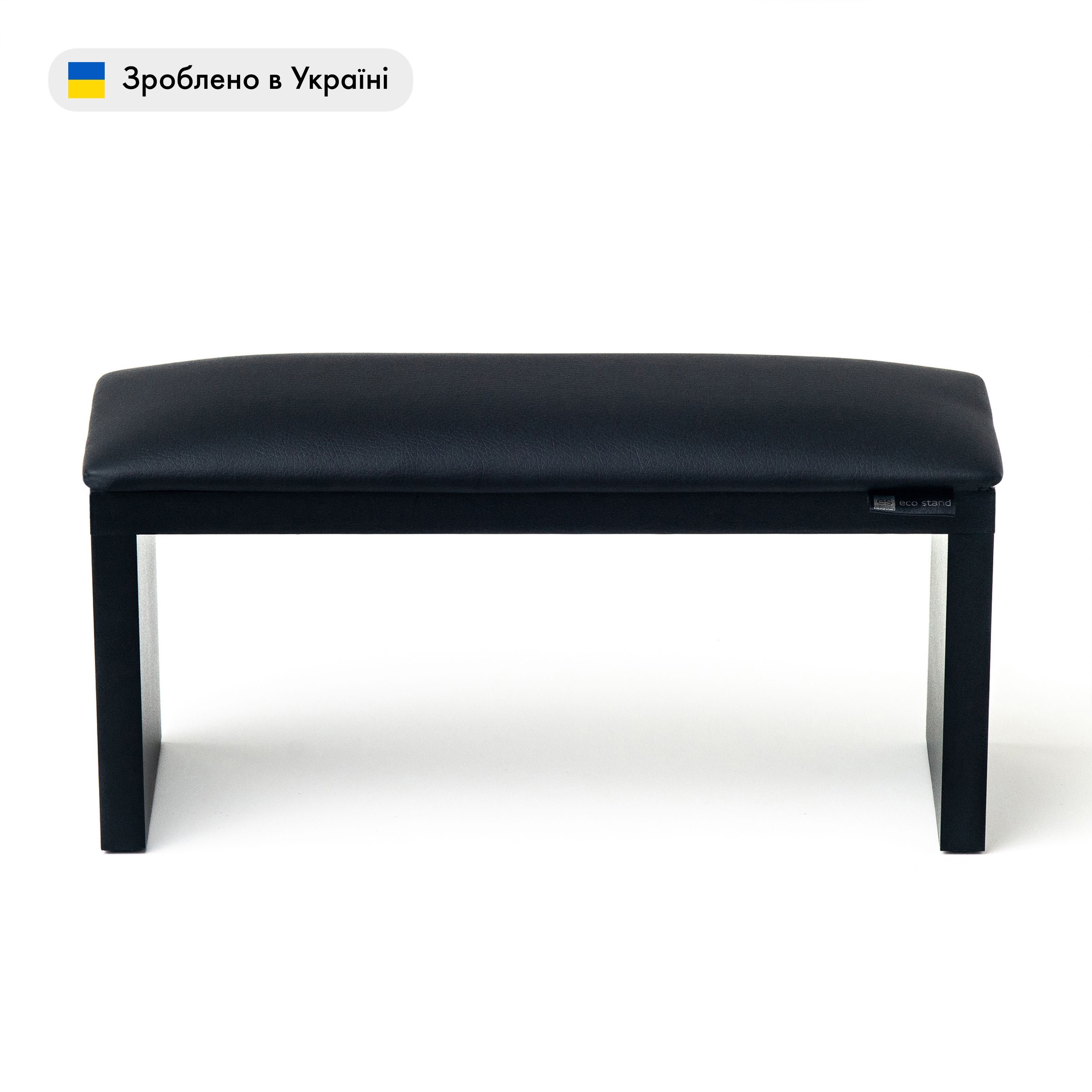 Манікюрна підставка (підлокітник) ECO STAND WOOD black