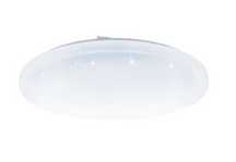Plafon okrągły LED EGLO 33606 Frania - s 43cm średnicy efekt kryształu