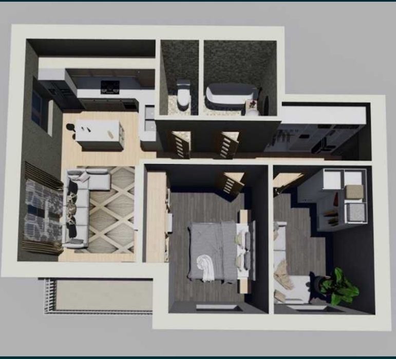 Продаж 2кім квартири в новобудові с. Ременів 15хв до Львові