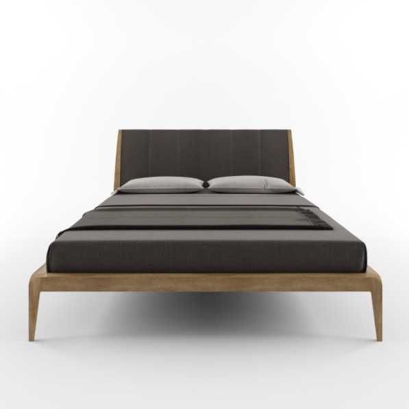 łóżko drewniane materac stolarz meble na wymiar