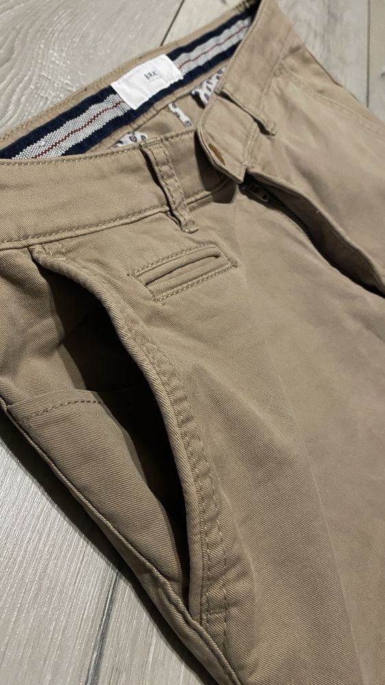 Spodnie BRAX 32/32 EVEREST męskie chinosy karmelowe bawełna