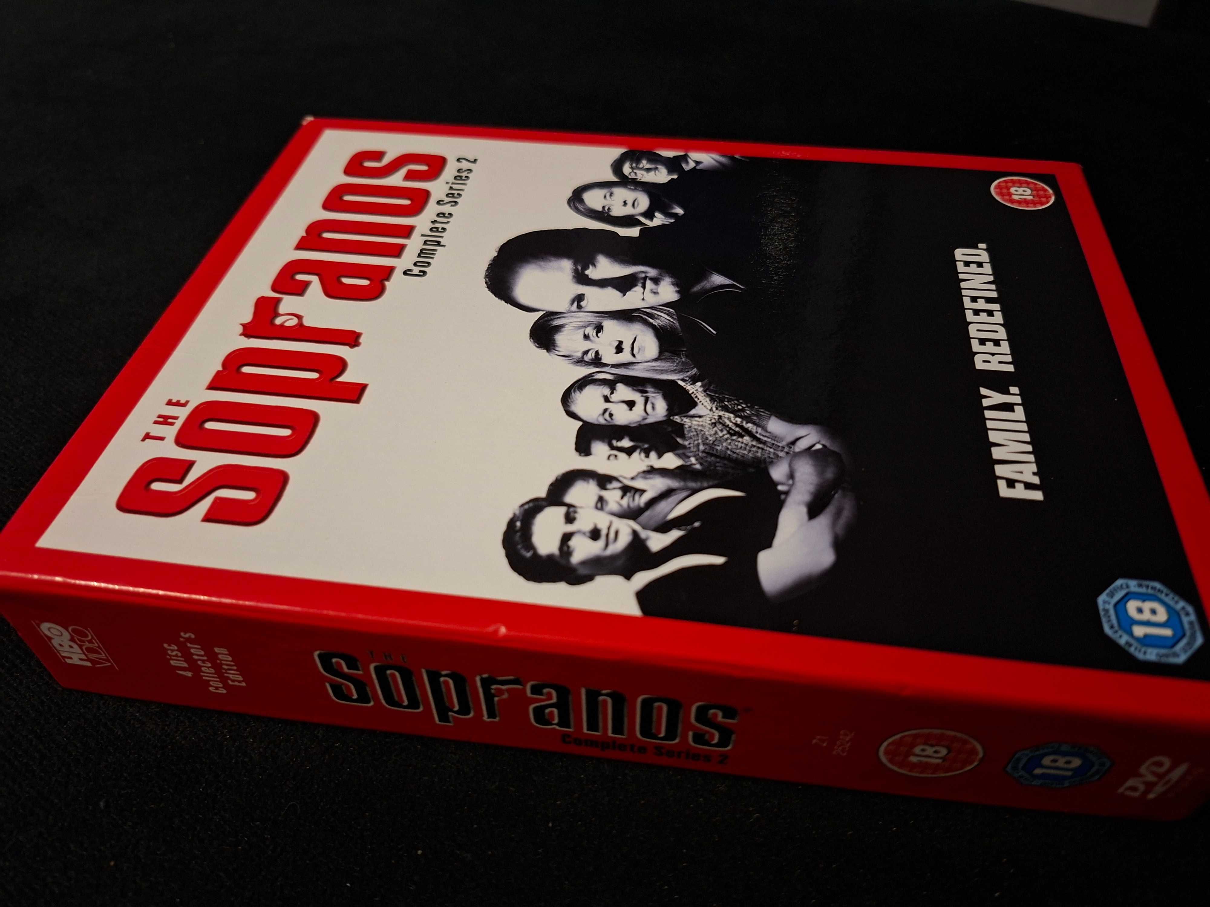 Mafijna Rodzina Soprano sezon 2 4DVD Jak nowe!