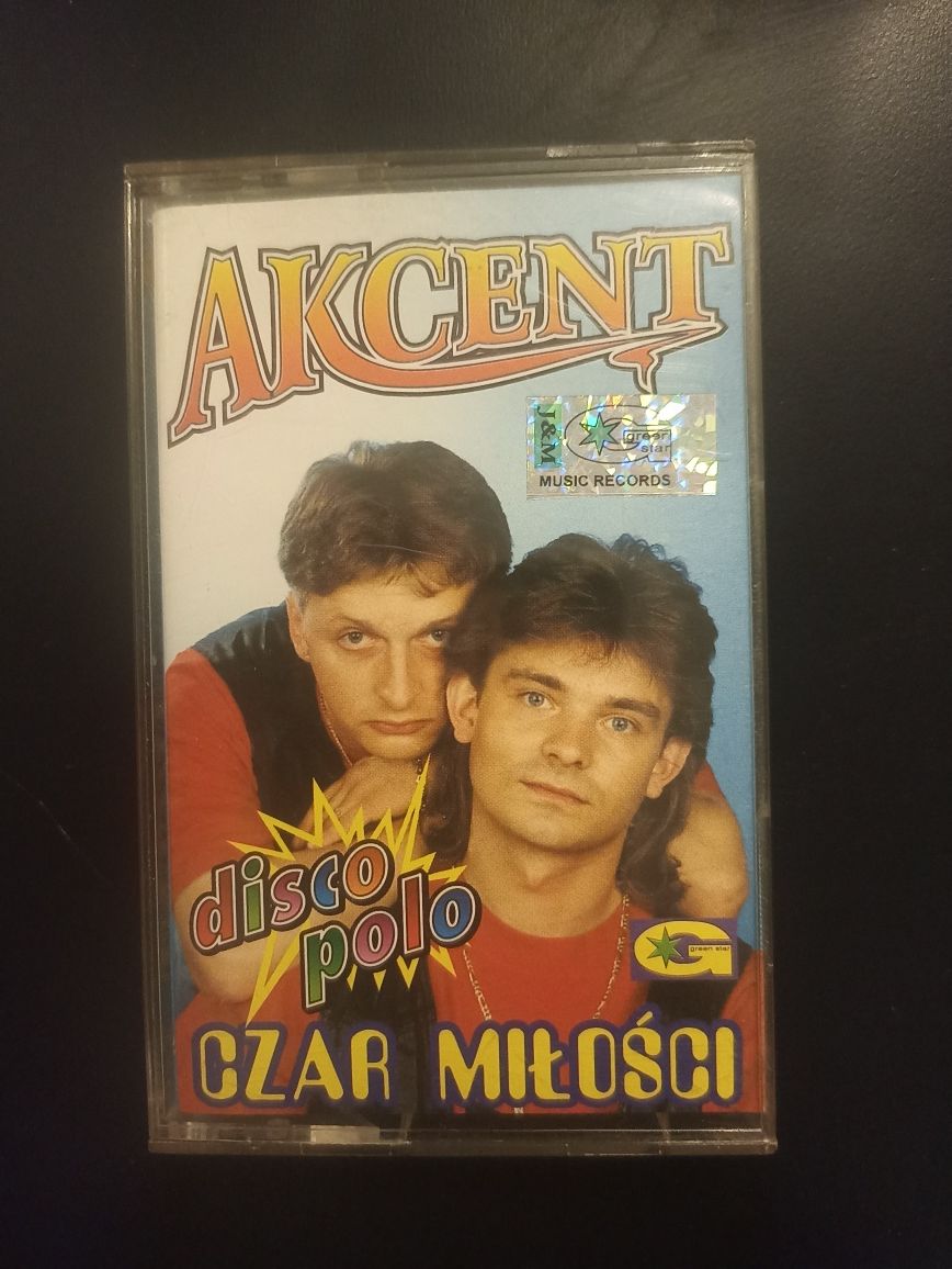 Akcent Czar miłości oryginał kaseta disco polo