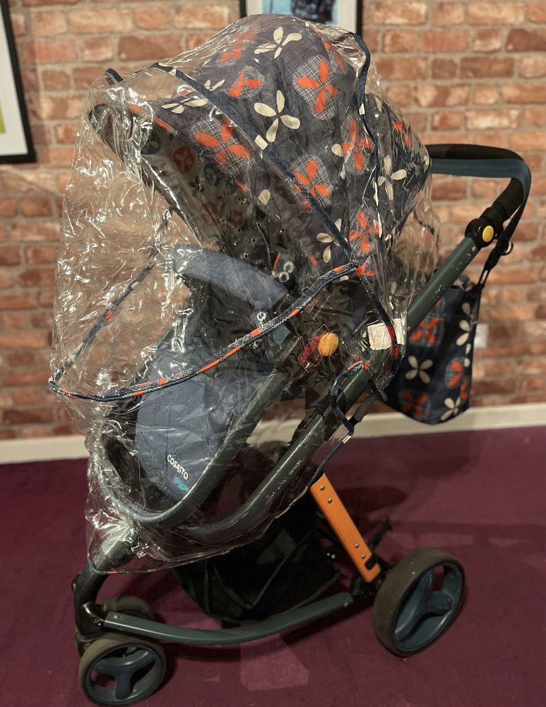 Wózek COSATTO GIGGLE 3 3w1 + moskitiera, folia i …