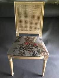 Krzesła tapicerowane plus ratan idealne