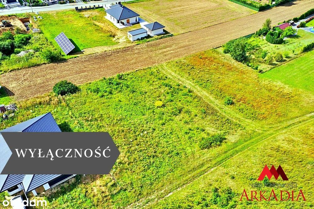 Arakcyjna działka w Kowalu 1000 m2