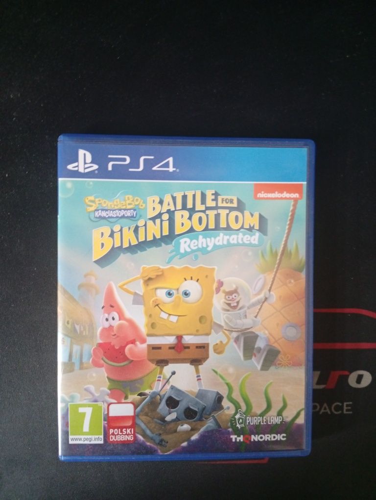 Gra SpongeBob Battle For Bikini Bottom Rehydrated PS4