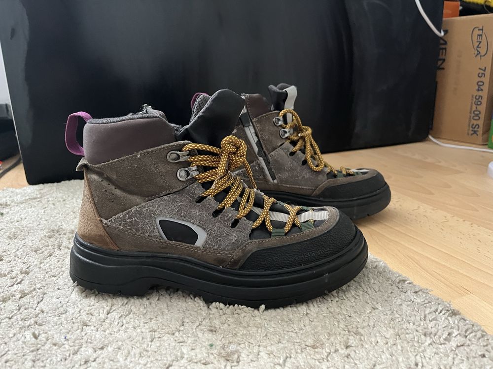 Zara trzewiki buty trekkingowe dla chłopca rozmiar 37