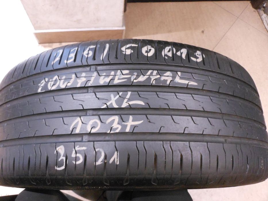 Opona pojedyńcza 235/50r19 continental eco contact 6 MO 6mm lato