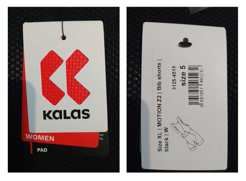 Kalas Calções de ciclismo de Mulher Tam: XL (217)