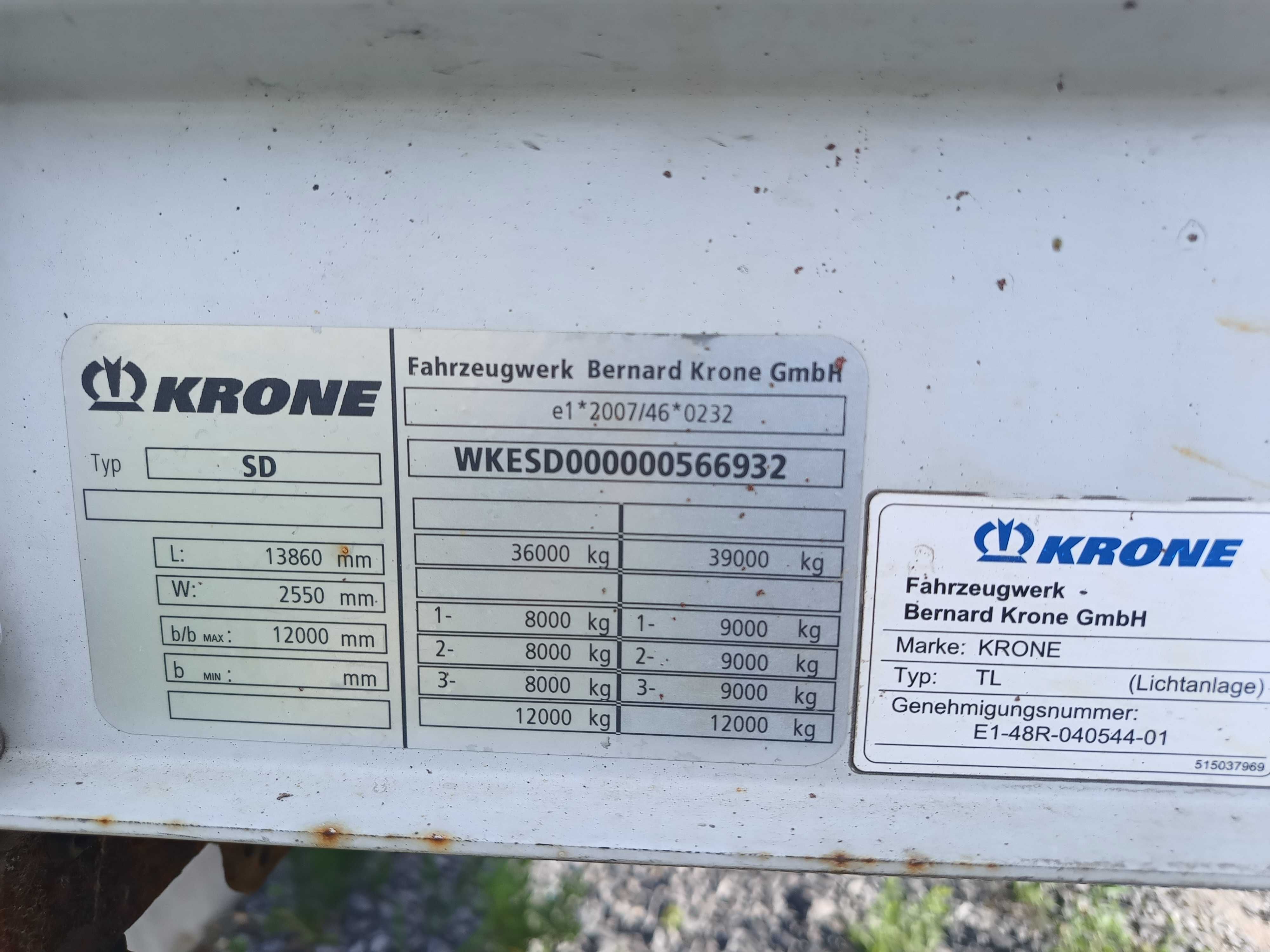 Причіп штора krone (обмін)