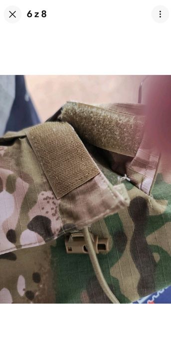 Super spodnie na ryby lub do lasu Multicam rozmiar XXL okolo100 cm pas