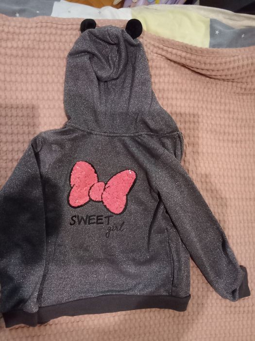 Кофта на замочку для дівчинки Minnie Mouse зріст 128