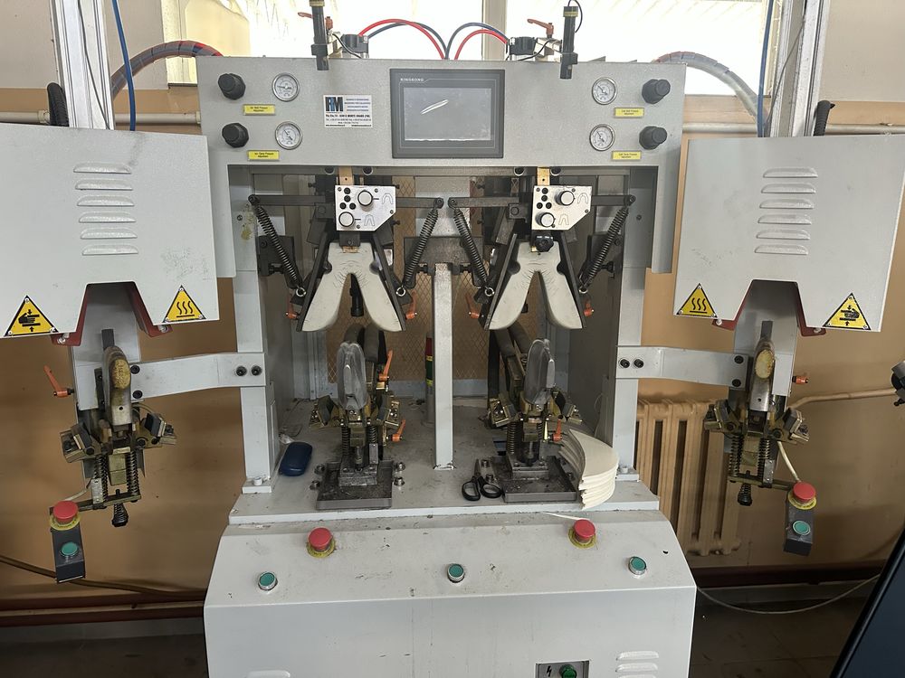wycinarka atom HS 588 prasa hydrauliczna ćwiekarka maszyny obuwnicze