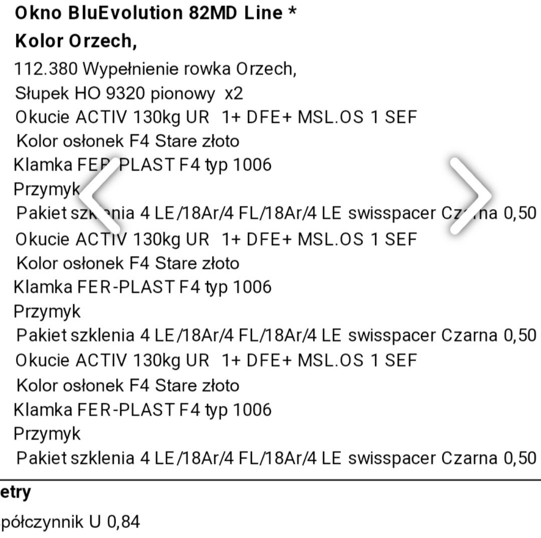 Okna nowe 3-szybowe Salamander